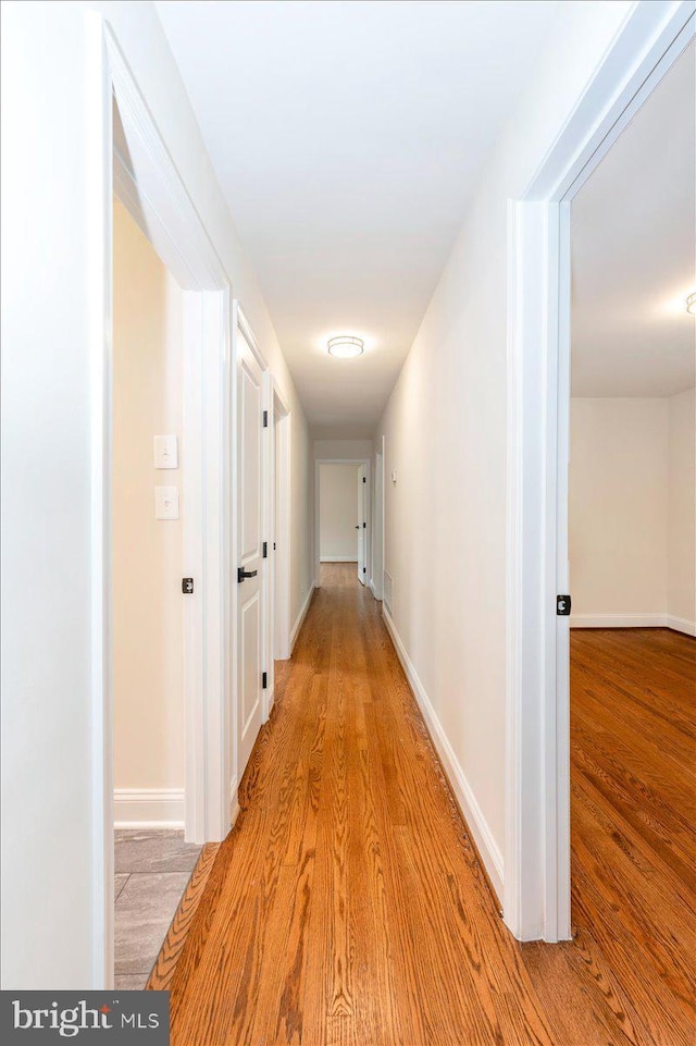 1802 Ridge Rd, Westminster, MD 21157 - hallway with light wood-type flooring and baseboards