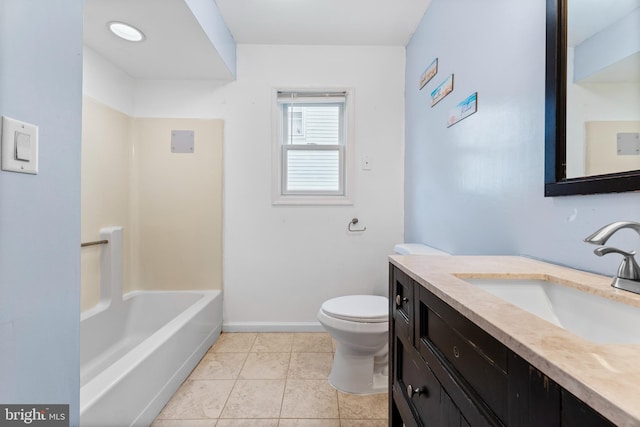 12 Orchard St, Keansburg, NJ 07734 - full bath featuring vanity and tile patterned floors