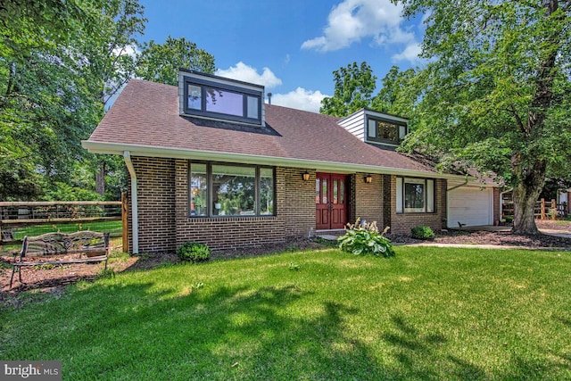 8825 Briarcroft Ln, Laurel, MD 20708 - view of front of property featuring brick siding and an attached garage