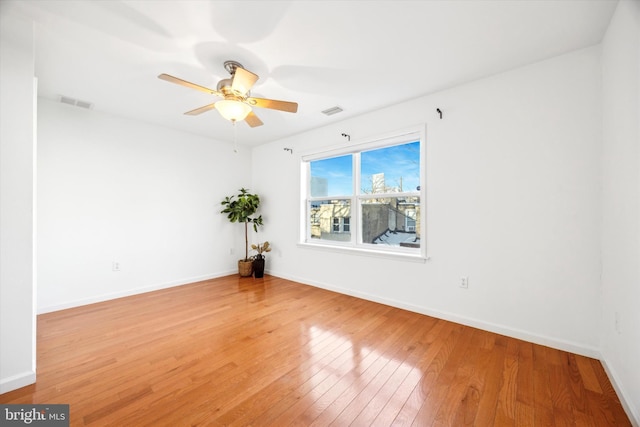2121 Carpenter St Unit 2, Philadelphia, PA 19146 - unfurnished room featuring light wood-style floors and ceiling fan