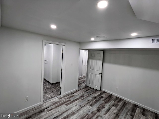 1006 Kimberwicke Rd, Mclean, VA 22102 - unfurnished bedroom featuring wood finished floors and recessed lighting