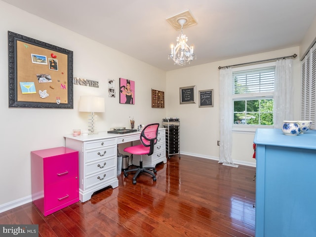 220 Rabbitt Rd, Gaithersburg, MD 20878 - office space with wood finished floors and a chandelier