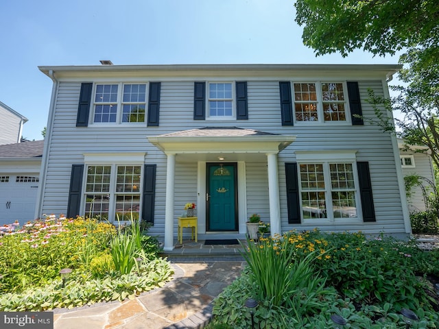 220 Rabbitt Rd, Gaithersburg, MD 20878 - view of front facade featuring a garage