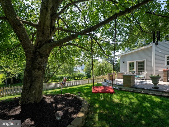 220 Rabbitt Rd, Gaithersburg, MD 20878 - fenced yard featuring a deck