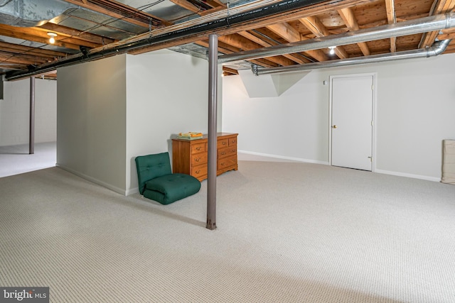 9 Sleepy Hollow Ln, West Windsor, NJ 08550 - finished below grade area featuring carpet flooring