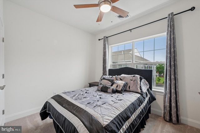 200 Harvin Way Unit 231, Brookhaven, PA 19015 - carpeted bedroom with baseboards and a ceiling fan