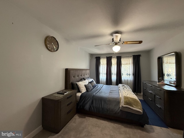 12656 Dara Dr, Woodbridge, VA 22192 - carpeted bedroom with a ceiling fan and baseboards