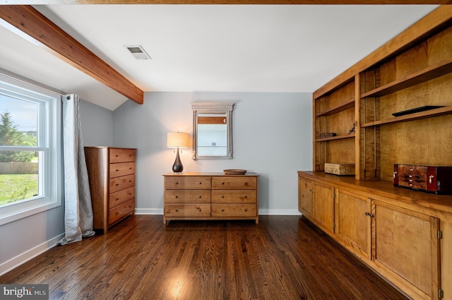 10309 E Hunter Valley Rd, Vienna, VA 22181 - bedroom with dark wood-style flooring and baseboards