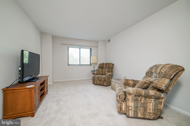 15100 Interlachen Dr Unit 4-207, Silver Spring, MD 20906 - living area featuring carpet flooring and baseboards