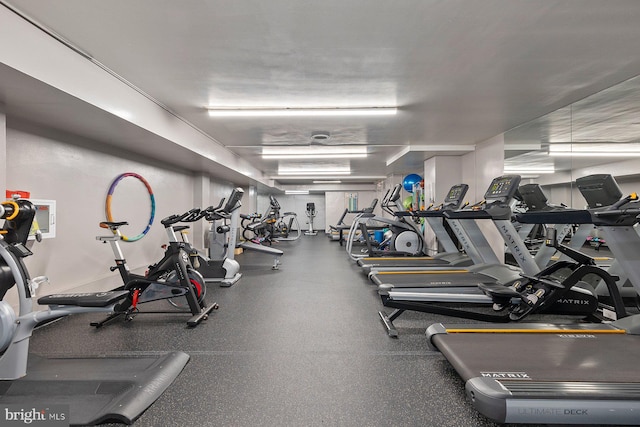 2939 Van Ness St NW Unit 230, Washington, DC 20008 - view of gym