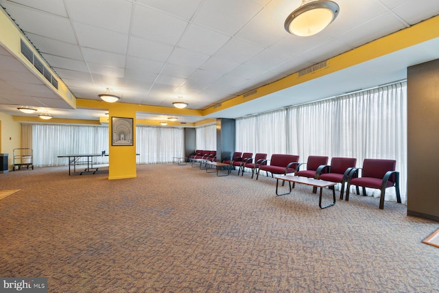 2939 Van Ness St NW Unit 230, Washington, DC 20008 - community lobby with a paneled ceiling