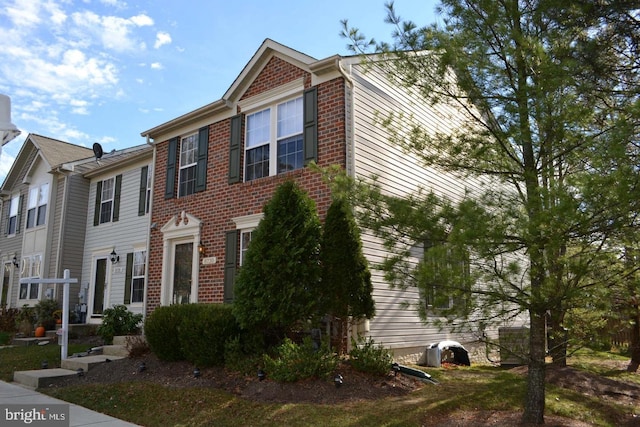8730 Thornbrook Dr, Odenton, MD 21113 - view of front facade featuring brick siding