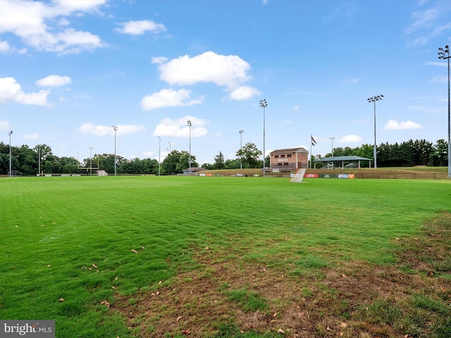 8730 Thornbrook Dr, Odenton, MD 21113 - surrounding community with an area for sports