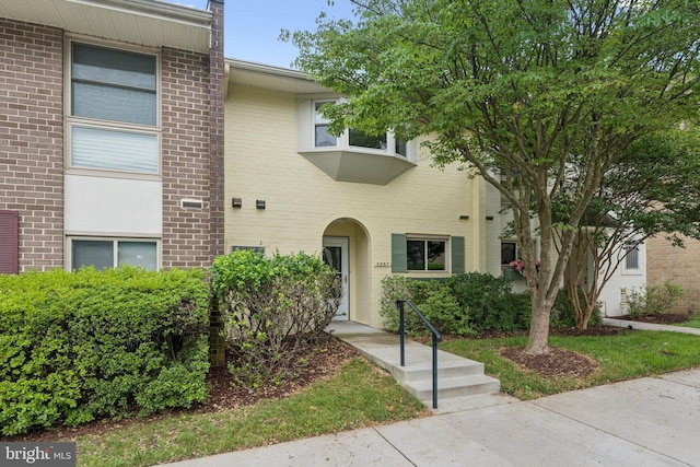 3357 S Leisure World Blvd Unit 96-C, Silver Spring, MD 20906 - view of front facade with brick siding