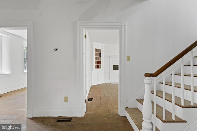 453 Bayard Rd, Kennett Square, PA 19348 - staircase featuring hardwood / wood-style floors