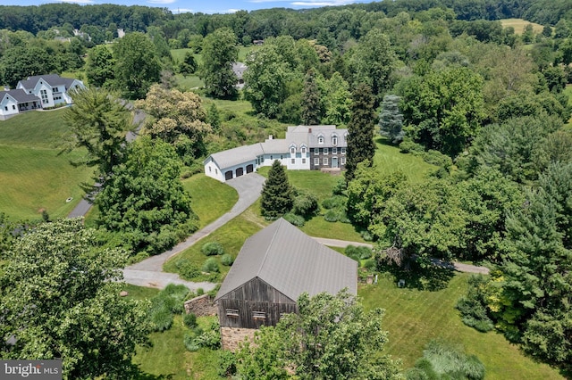 453 Bayard Rd, Kennett Square, PA 19348 - aerial view of property and surrounding area with a forest