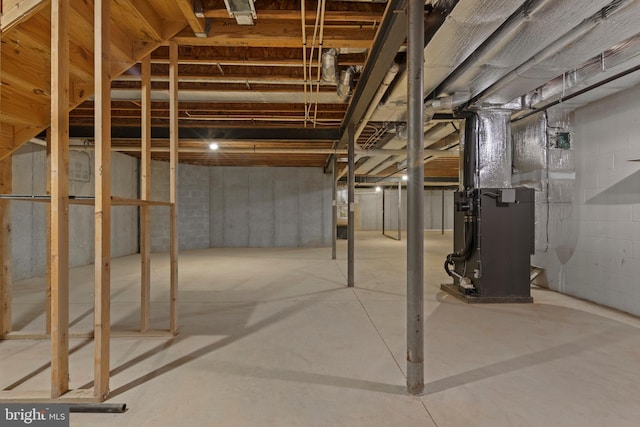 453 Bayard Rd, Kennett Square, PA 19348 - unfinished basement with heating unit