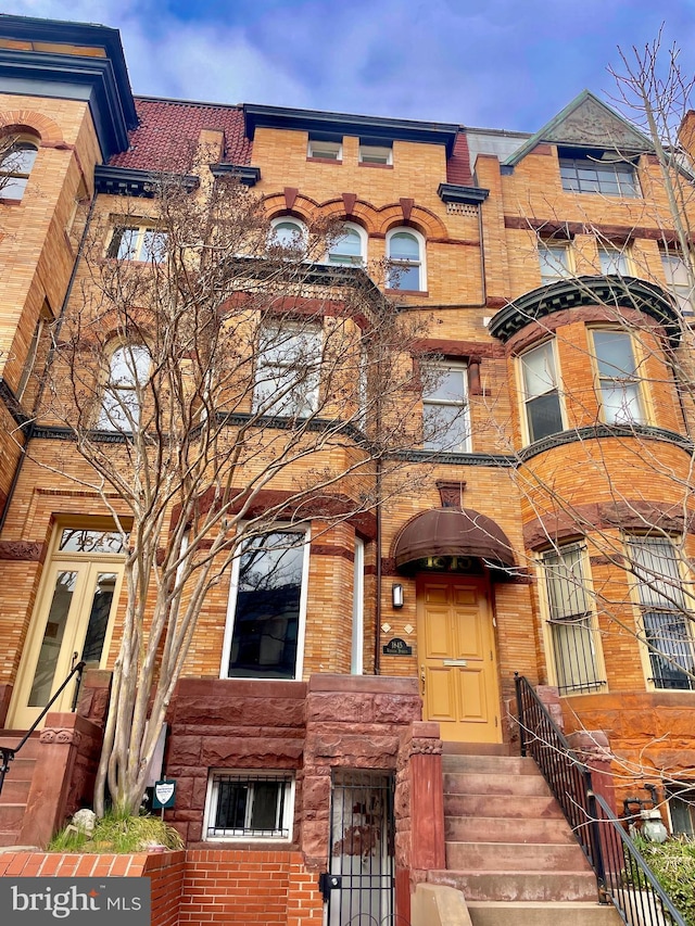 1845 Vernon St NW, Washington, DC 20009 - view of front of home featuring french doors