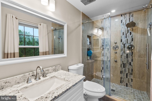 9304 Taverney Ter, Gaithersburg, MD 20879 - full bath featuring vanity and a stall shower