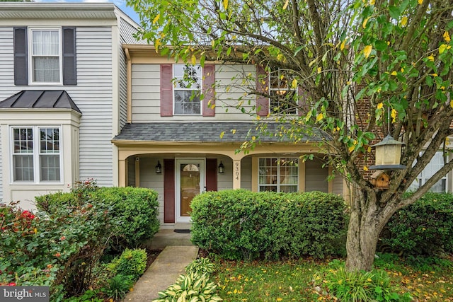 9304 Taverney Ter, Gaithersburg, MD 20879 - view of front of house featuring covered porch
