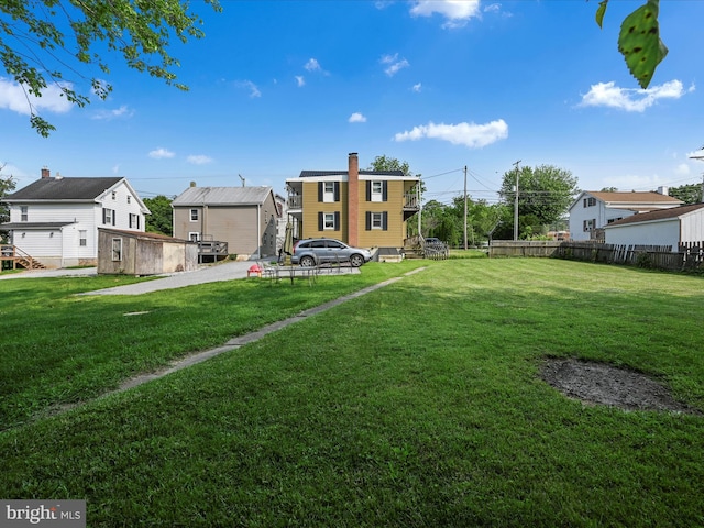 41 W George St, York, PA 17408 - view of yard with a residential view