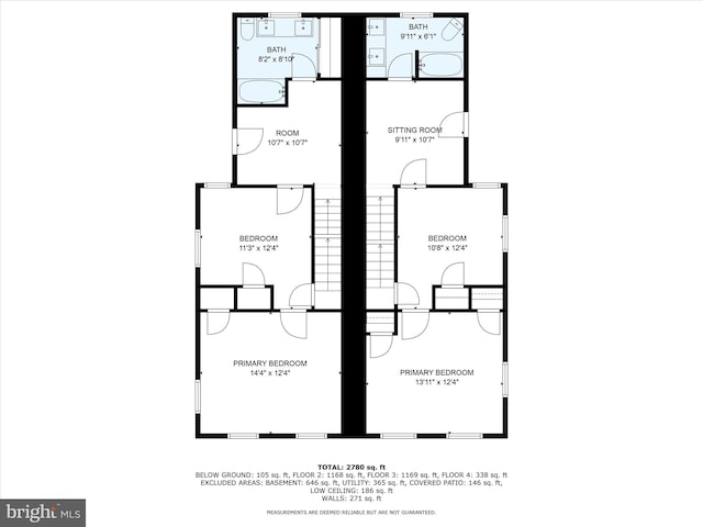 41 W George St, York, PA 17408 - view of property floor plan
