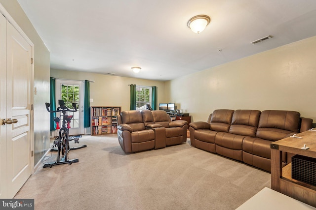 1108 Curtis Way, Glen Burnie, MD 21061 - living area with carpet flooring and plenty of natural light