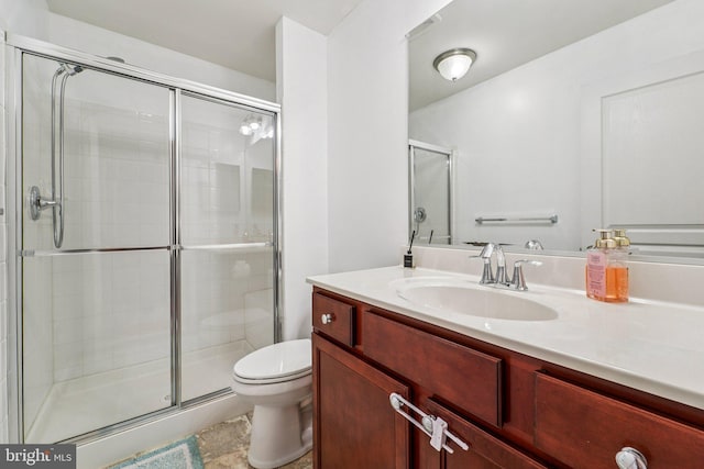 1108 Curtis Way, Glen Burnie, MD 21061 - bathroom with vanity and a shower stall