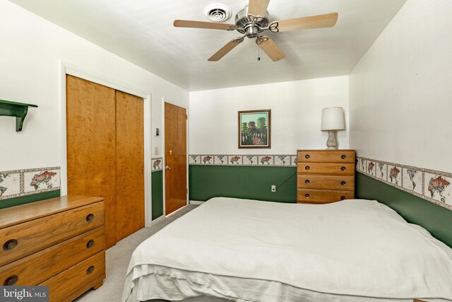 38 Skyview Ln, Lititz, PA 17543 - carpeted bedroom featuring ceiling fan