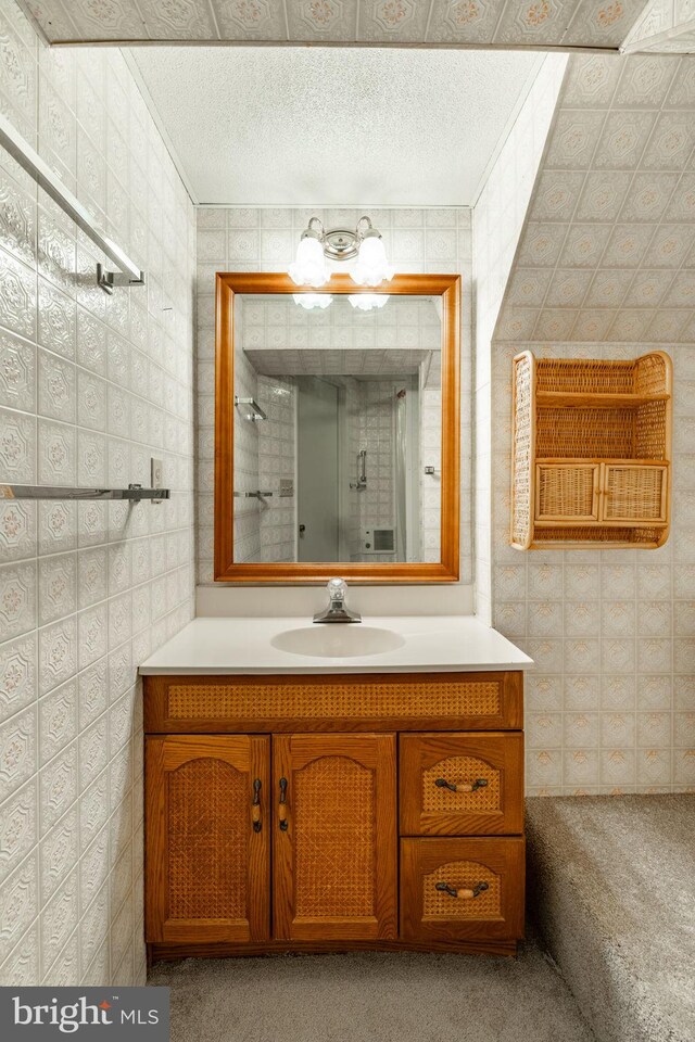 38 Skyview Ln, Lititz, PA 17543 - bathroom featuring vanity and a textured ceiling