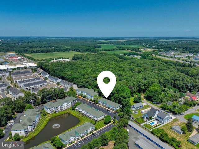 19988 Sandy Bottom Cir Unit 903, Rehoboth Beach, DE 19971 - drone / aerial view of a nearby body of water