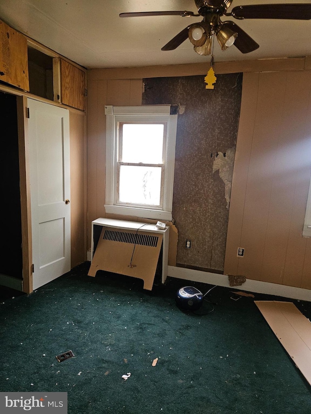 194 Blackwood Ave, Franklinville, NJ 08322 - unfurnished bedroom with radiator and carpet