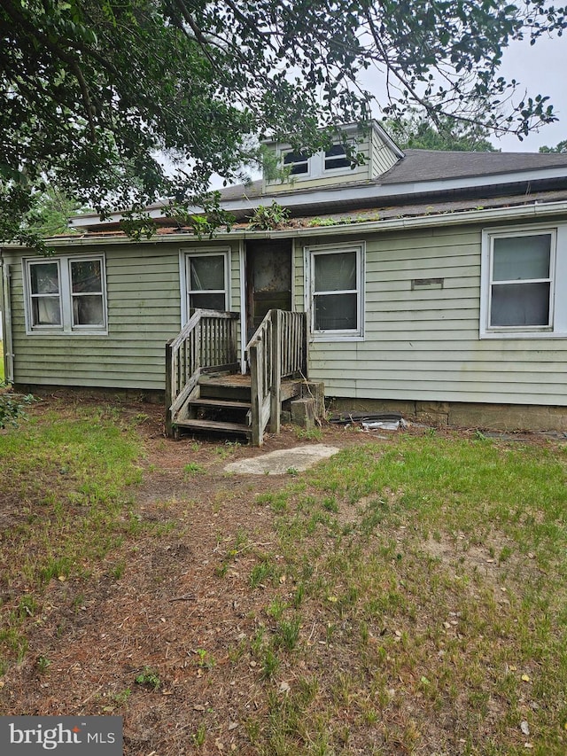 194 Blackwood Ave, Franklinville, NJ 08322 - rear view of property