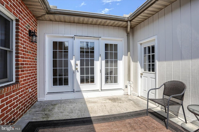 1339 Georgetown Cir, Carlisle, PA 17013 - view of exterior entry with french doors and brick siding