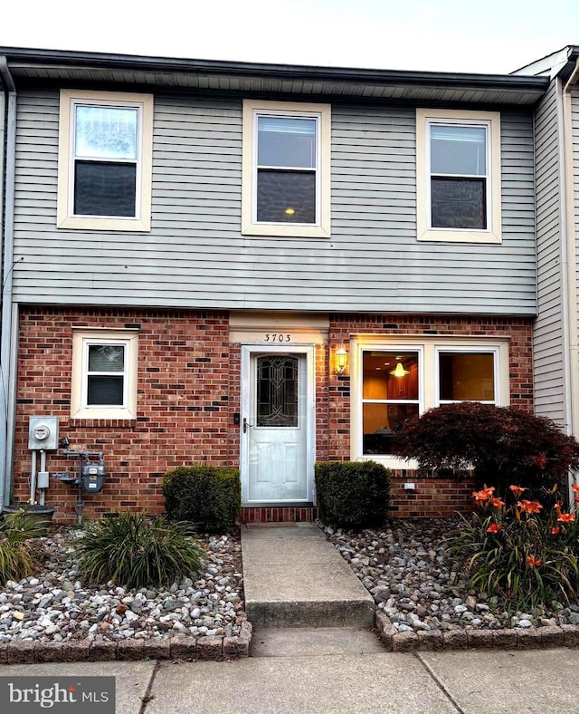 3703 Elberta Ln, Marlton, NJ 08053 - townhome / multi-family property with brick siding