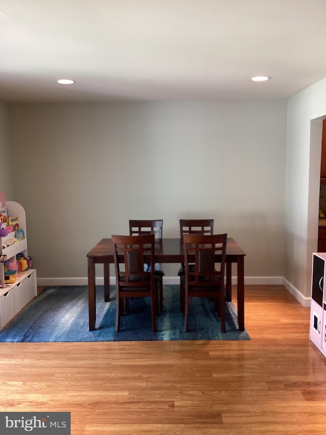 3703 Elberta Ln, Marlton, NJ 08053 - dining area featuring wood finished floors and recessed lighting