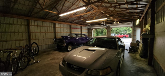 28 Victory Rd, Bridgeton, NJ 08302 - garage with metal wall