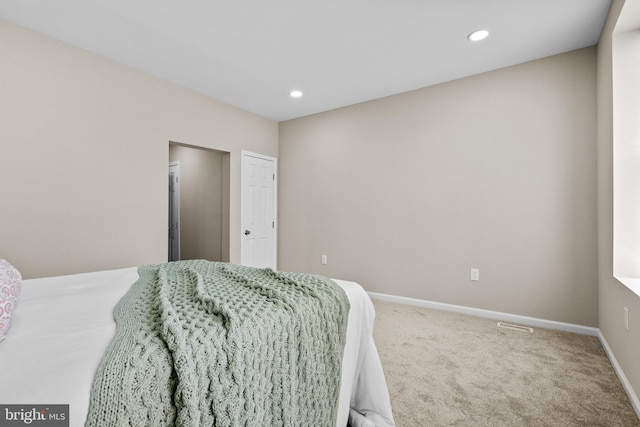 2328 E Hoffman St, Baltimore, MD 21213 - bedroom with carpet flooring and recessed lighting