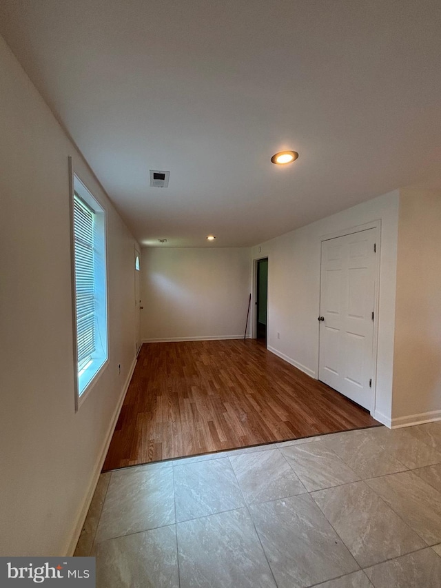 49461 Bayne Rd, Ridge, MD 20680 - unfurnished room featuring recessed lighting and wood finished floors