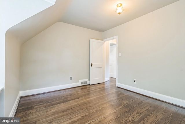 2504 Parkview Rd, Baltimore, MD 21207 - additional living space featuring wood finished floors and vaulted ceiling