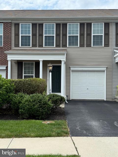 683 Whitetail Dr, Hummelstown, PA 17036 - view of front of property with a garage and driveway