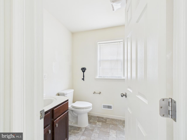 53 Hamlet Cir, Mechanicsburg, PA 17050 - bathroom featuring vanity and stone finish floors