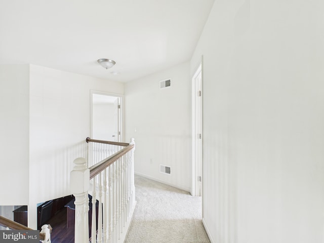 53 Hamlet Cir, Mechanicsburg, PA 17050 - hallway with an upstairs landing and carpet