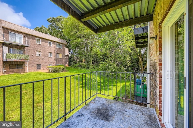 11921 Tarragon Rd Unit F, Reisterstown, MD 21136 - view of balcony