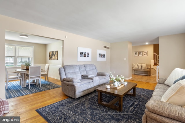 1965 Niagara Ln, York, PA 17408 - living room with wood finished floors and baseboards