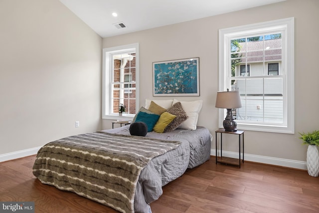 3722 13th St NE, Washington, DC 20017 - bedroom featuring wood finished floors and recessed lighting