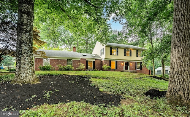 707 Pheasant Run, Kennett Square, PA 19348 - colonial inspired home featuring brick siding and a chimney