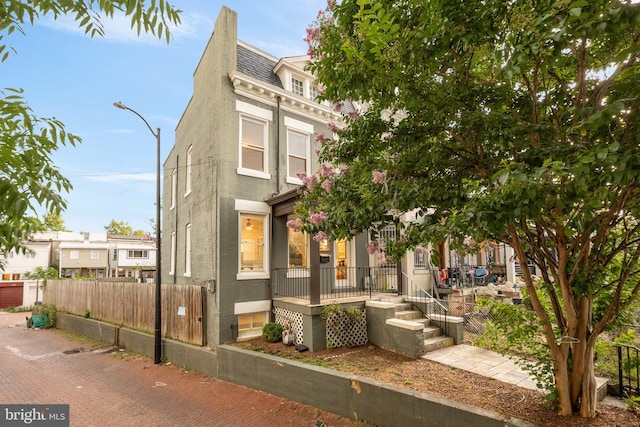 1371 Perry Pl NW, Washington, DC 20010 - view of front facade with mansard roof