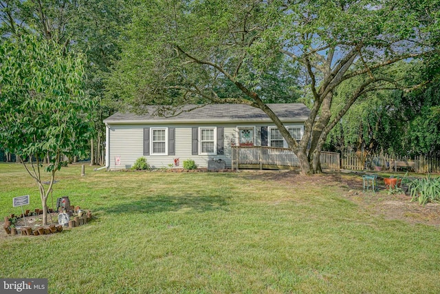 16 Pin Oak Dr, Atco, NJ 08004 - view of single story home