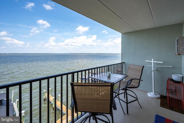 778 94th St Unit 205, Ocean City, MD 21842 - balcony with a water view